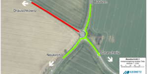 Kreisverkehr Gnaschwitzer Telle